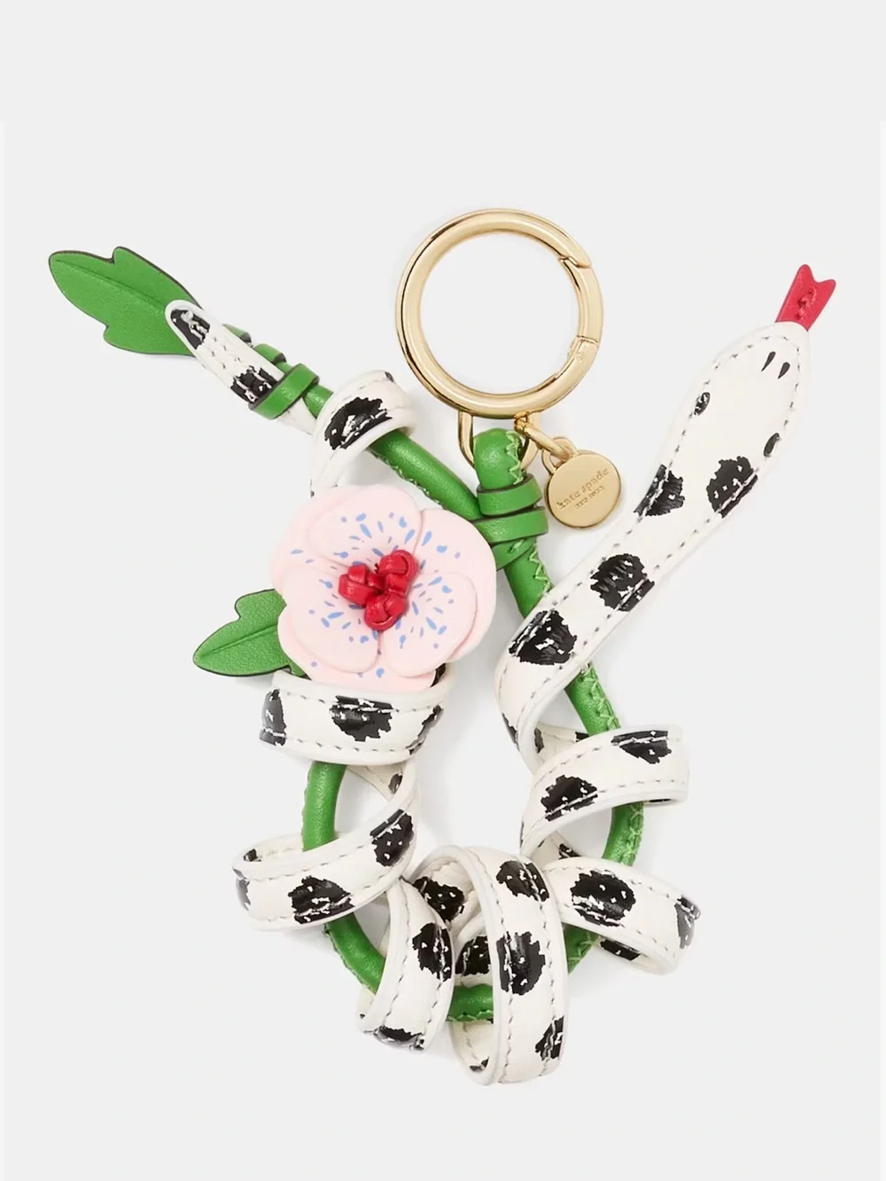 KATE SPADE SNAKE BAG CHARM